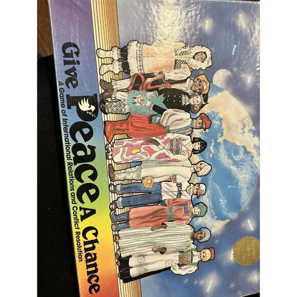 Give Peace A Chance‎ Game International Children's Prize 1987 Vintage - Picture 2 of 10